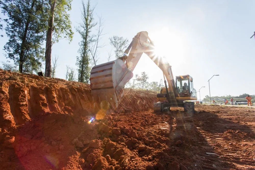 Land clearing with heavy equipment and machinery performed by The Muscle